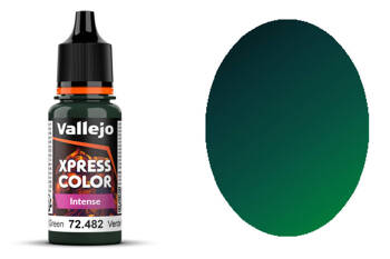 Vallejo Xpress Color Intense 72482 Monastic green 18 ml (2023)