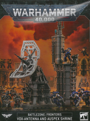 Warhammer 40.000 Battlezone Fronteris Vox-Antenna and Auspex Shrine