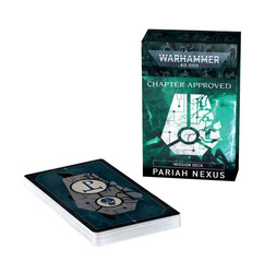 Warhammer 40.000 Chapter Approved Pariah Nexus Mission Deck - karty misji