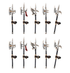 Warriors of Chaos Halberds Upgrade Set