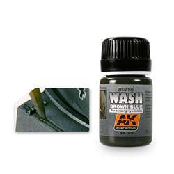 Wash Brown Blue for Panzer Grey Vehicles