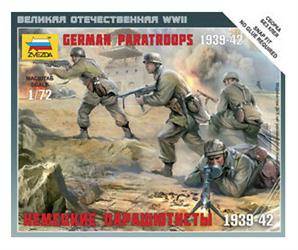 Zvezda 6136 German Paratroops 1939-1942