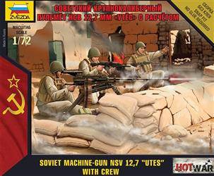 Zvezda 7411 Soviet Machine-gun NSV 12,7 UTES