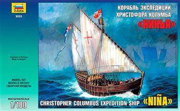 Zvezda 9005 Chr. Columbus Expedition Ship 'Nina'