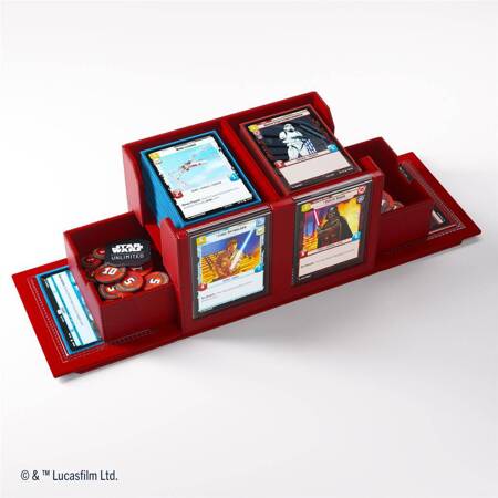  Star Wars Unlimited - Double Deck Pod - Red (Gamegenic)