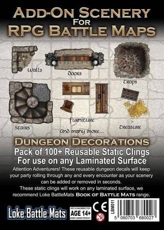 Add-On Scenery for RPG Maps - Dungeon Decorations