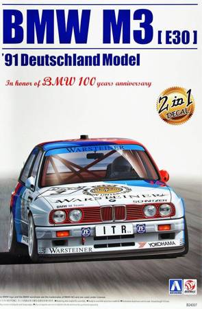 Aoshima 098196 BMW M3 (E30) '91 Deutschland Model