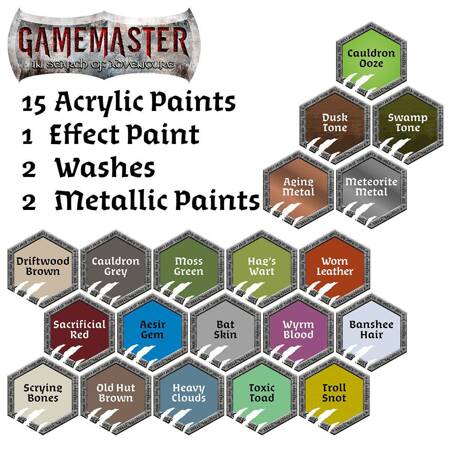 Army Painter Gamemaster Wilderness Adventures Role-playing Paint Set