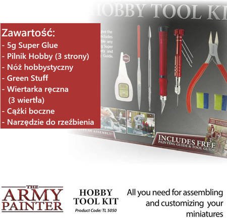 Army Painter Hobby Tool Kit - zestaw narzędzi