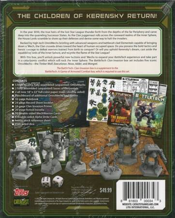 BattleTech Clan Invasion Box ENG