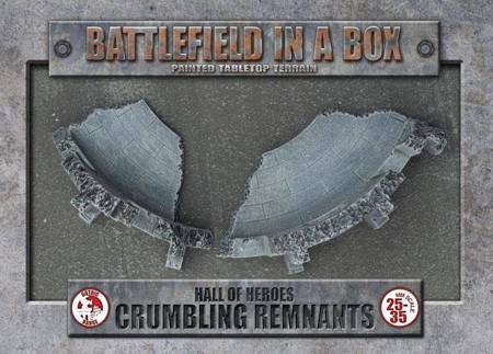Battlefield In A Box BB526 Hall of Heroes Crumbling Remnants ruiny