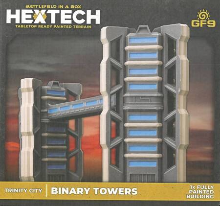 Battlefield in A Box HexTech HEXT12 Trinity City Binary Towers