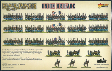 Black Powder Epic Battles Union Brigade