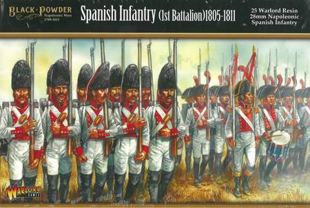 Black Powder Napoleonic Spanish Infantry (1st Battalion) 1805-1811