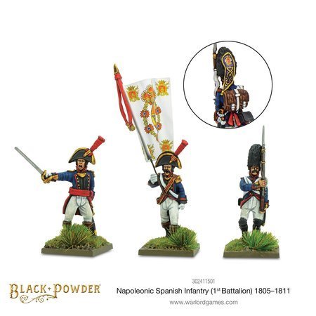 Black Powder Napoleonic Spanish Infantry (1st Battalion) 1805-1811