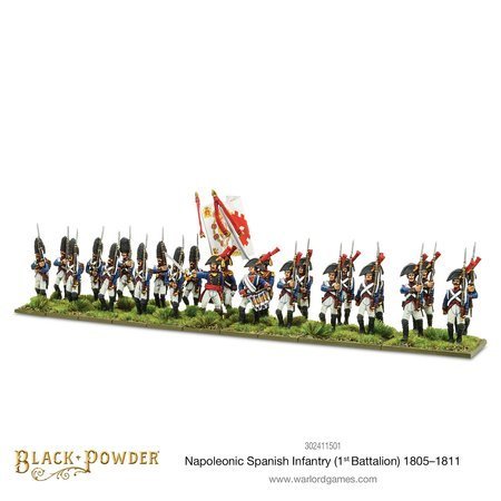 Black Powder Napoleonic Spanish Infantry (1st Battalion) 1805-1811