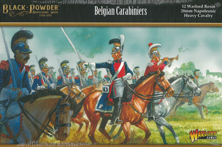 Black Powder Napoleonic Wars Belgian Carabiniers Heavy Cavalry 1815