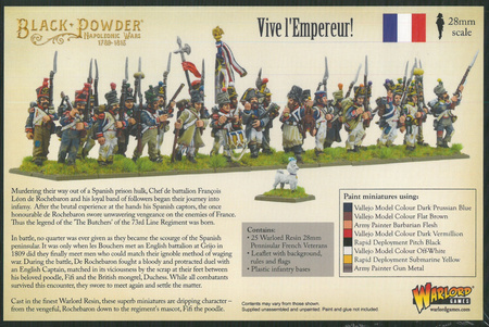 Black Powder Napoleonic Wars Vive l'Empereur! / French Peninsular Veterans