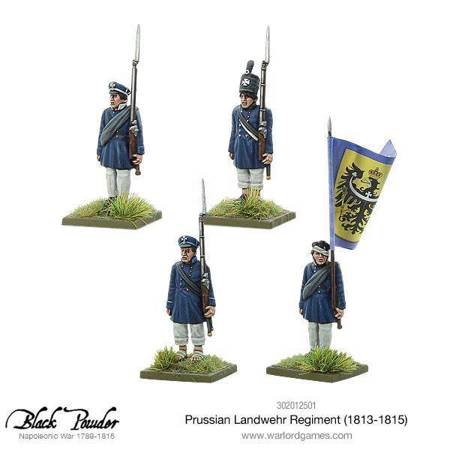 Black Powder Prussian Landwehr Regiment 1813-1815