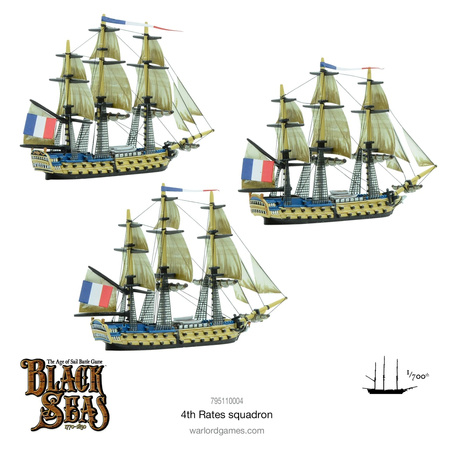 Black Seas 4th Rates squadron / okręty 4. Rangi