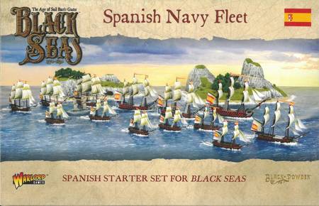Black Seas Spanish Navy Fleet Starter (1779-1820) - okręty Hiszpańskie