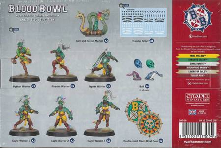 Blood Bowl Amazon Team - drużyna