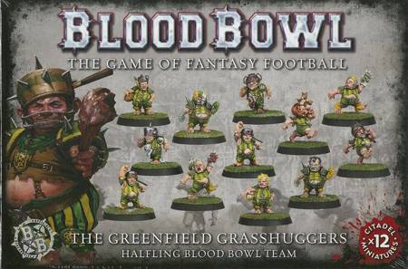 Blood Bowl  Halfling Team - The Greenfield Grasshuggers - drużyna