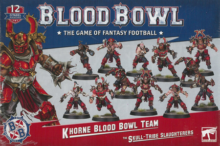 Blood Bowl Khorne Blood Bowl Team - The Skull-Tribe Slauhterers