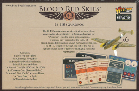 Blood Red Skies German Messerschmitt BF 110 Squadron