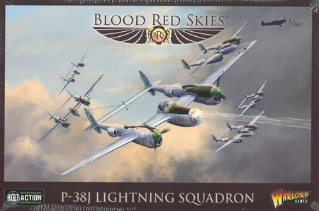 Blood Red Skies U. S. P-38J Lightning Squadron