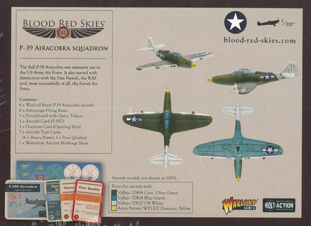 Blood Red Skies U. S. P-39 Airacobra Squadron