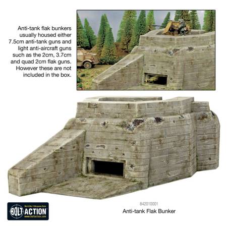 Bolt Action Anti-Tank/Flak Bunker - bunkier