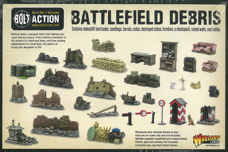 Bolt Action Battlefield Debris elementy pola bitwy