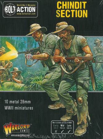 Bolt Action British Chindit Section