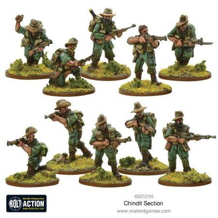 Bolt Action British Chindit Section