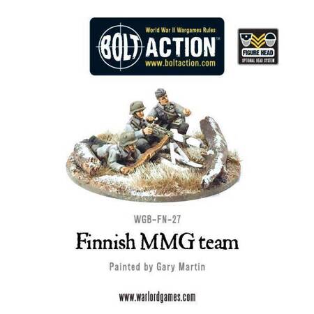 Bolt Action Finnish Army MMG Team