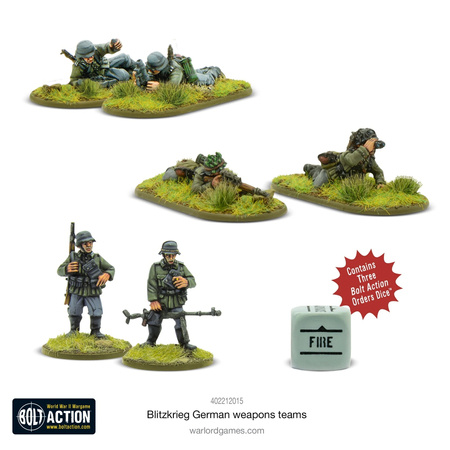 Bolt Action German Blitzkrieg Weapons Team