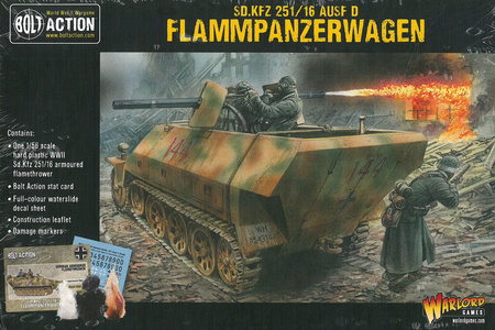 Bolt Action German Sd.Kfz 251/16 Ausf D Flammpanzerwagen