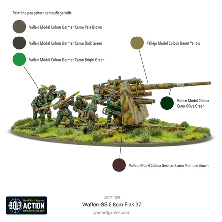 Bolt Action German Waffen-SS 8.8 cm Flak 37