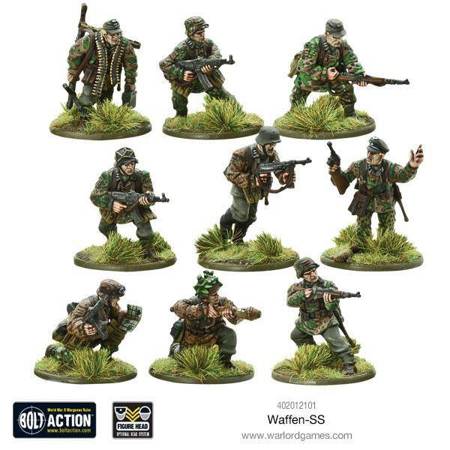 Bolt Action German Waffen-SS WWII SS-Grenadiers