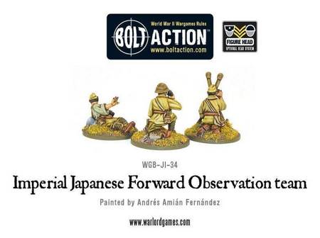 Bolt Action Imperial Japanese Army Forward Observation Team