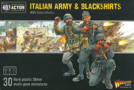 Bolt Action Italian Army & Blackshirts Infantry