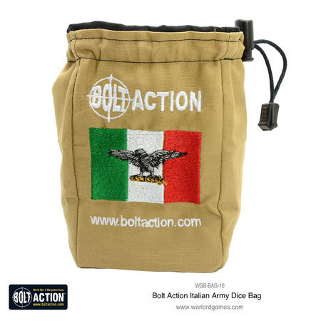 Bolt Action Italian Army Dice Bag - sakwa na kości