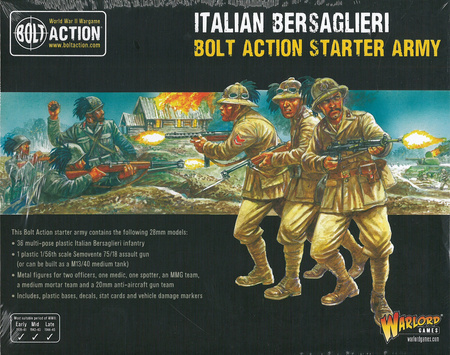 Bolt Action Italian Bersaglieri Starter Army / Bersalierzy