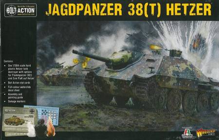 Bolt Action Jagdpanzer 38(t) Hetzer / Flammpanzer 38(t)