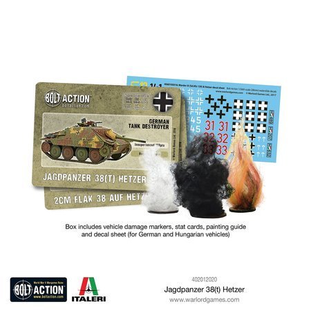 Bolt Action Jagdpanzer 38(t) Hetzer / Flammpanzer 38(t)