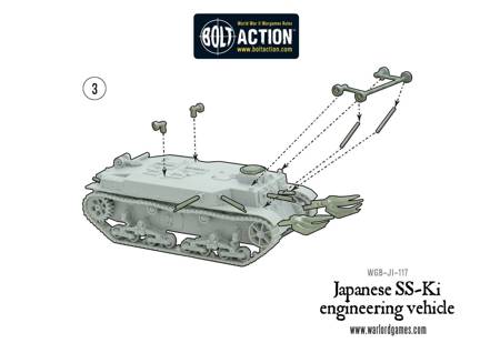 Bolt Action Japanese SS-Ki engineering vehicle