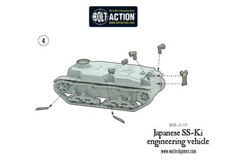 Bolt Action Japanese SS-Ki engineering vehicle