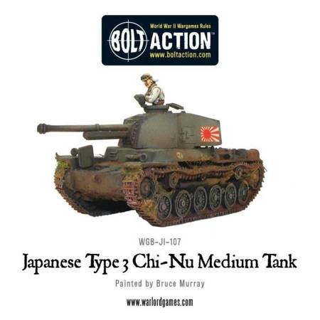 Bolt Action Japanese Type 3 Chi-Nu Medium Tank