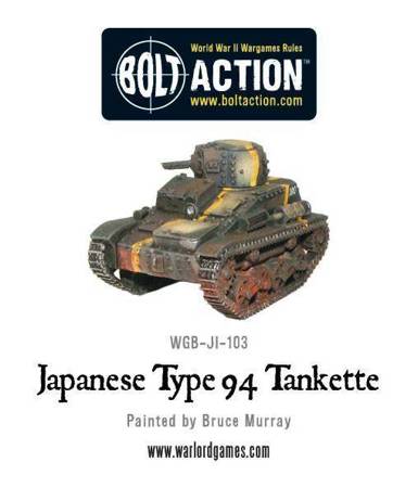 Bolt Action Japanese Type 94 Tankette